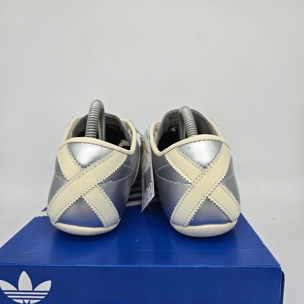 New adidas Tokyo Silver Metallic Cream White Women's Shoes Size 10.5 - Picture 6 of 8